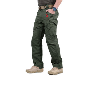 Pantalon cargo et pantalon de style décontracté intelligent Solid Trader, coupe soignée, mélange de coton de haute qualité, confortable pour le quotidien - Product Image 3