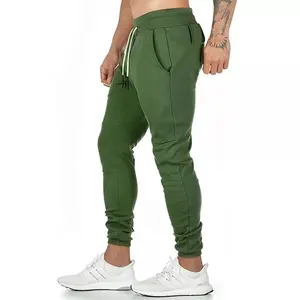 Pantalones de Joggers elegantes personalizados para hombre, pantalón de entrenamiento deportivo para gimnasio, Pantalones rectos para correr de alta calidad