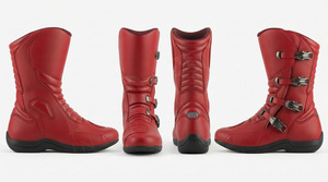 Bottes de moto 100% haute qualité pour hommes, imperméables, antidérapantes, robustes, pour le tourisme, la course, longues bottes de motard pour hommes - Product Image 5