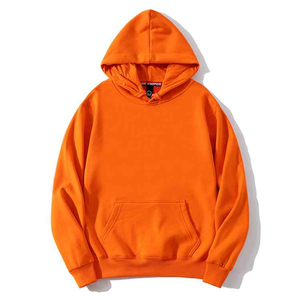 Sweat-shirts à capuche 100 % coton de haute qualité, colorés, personnalisables avec logo, épais, lourds, surdimensionnés, vierges, à enfiler - Product Image 2