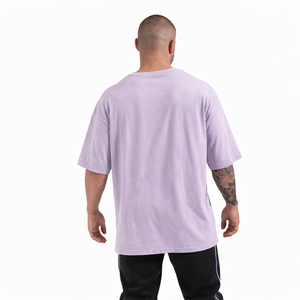T-shirt décontracté pour homme, mode estivale, nouveau modèle surdimensionné à manches courtes et col rond, imprimé couleur - Product Image 2