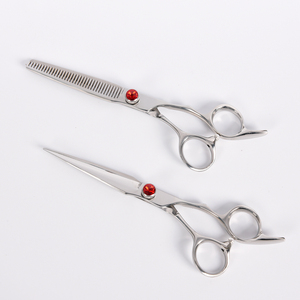 Ciseaux de coiffure professionnels de 6,5 pouces en acier japonais SUS 440C HK81, grande taille pour salon de coiffure et esthétique, lame épaisse, vis de réglage de précision - Product Image 3
