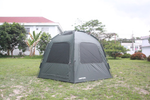 เต็นท์แคมป์ปิ้งทรงหกเหลี่ยม CAMPTOWN สำหรับ 4-5 คน ผ้า Oxford สองชั้น กันน้ำ 1500-2000 มม. กางเร็ว ใช้กลางแจ้ง รุ่น SUNSET 380 - Product Image 3