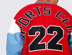 ผู้ผลิตแจ็คเก็ต Letterman แบบ OEM ขายส่ง แจ็คเก็ต Varsity ปักลายเชนีลล์ แจ็คเก็ตวินเทจแบบกำหนดเอง แจ็คเก็ตเบสบอลสำหรับฤดูหนาว - Product Image 6