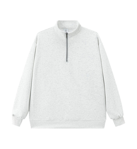 Custom logo 1/4 Zip Neck Sweatshirt <b>Men</b> <b>Joggers</b> Custom Embroidery Gym Clothing <b>Men</b> Pullover Heavyweight Sweatshirts - Product Image 5