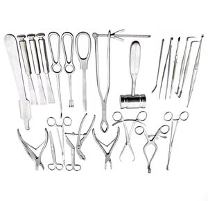 Juego de Instrumentos Quirúrgicos Ortopédicos Tegra, 25 Piezas, Kit Quirúrgico de Acero Inoxidable, Herramientas Manuales de Alta Calidad y Precisión, CE - Product Image 2