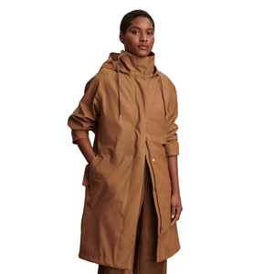 Chaqueta Larga Impermeable para Mujer, con Capucha, Ligera, Cortavientos, Informal, para Viajes, Primavera y Otoño - Product Image 3