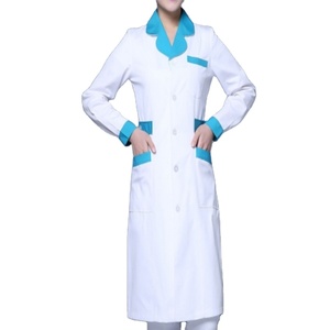 Unisex Luxury High Quality Poplin Long Sleeve V-Neck <b>Nurse</b> <b>Scrub</b> Sets Comfortable Hospital Work Fashionable Custom Logo - Product Image 2