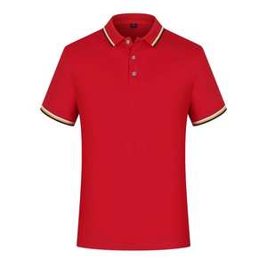 เสื้อโปโลชายสีน้ำเงิน แขนสั้น ทรงปกติ ผ้าฝ้าย 100% ผ้าปิเก้ถัก สไตล์ลำลอง สีพื้น ดีไซน์เรียบง่าย - Product Image 5