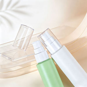 Flacons distributeurs de lotion et crème pour le visage en plastique PET de 30 ml et 60 ml - Contenants de voyage vides de petite capacité - Product Image 1