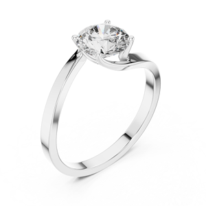 Luxury 925 Sterling Silver Round Cut Moissanite <b>Diamond</b> <b>Ring</b> Factory Wholesale Custom Jewelry Manufacturer - Product Image 4