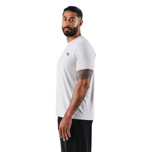 T-shirt léger à manches courtes pour homme, idéal pour la gym, l'entraînement, respirant, haute performance, fabrication OEM - Product Image 3