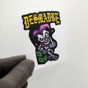 OEM Eco-Friendly Decorative Custom Die-Cut PVC <b>Vinyl</b> Logo Stickers Glossy Finish Waterproof Digital Printing Outdoor Use - Product Image 4