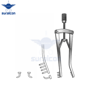 Retractor ALM de 7 cm (2¾ Pulgadas) y 5 mm, Retractor Quirúrgico Reutilizable de Acero Inoxidable con Punta Roma, Instrumento Médico para Ortopedia General - Product Image 3