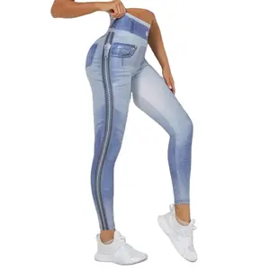 Slim Classic Basic Denim Jeans Skinny High Waist Ladies Pantalones Tights Denim Pencil Pants Stretch Women Jeans