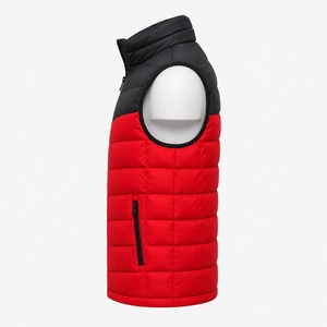 Gilet matelassé pour homme, design élégant, isolation thermique, coupe confortable, durable, léger, en toile imperméable, vêtement d'extérieur pour le froid - Product Image 2