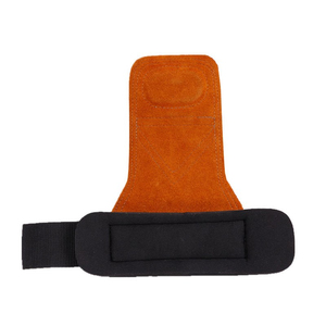 Leather Hand Grips Adjustable Palm Grips Protector For Gym Fitness Weightlifting Exercise With Anti Slip Metal Buckle Palm Grips - Product Image 1