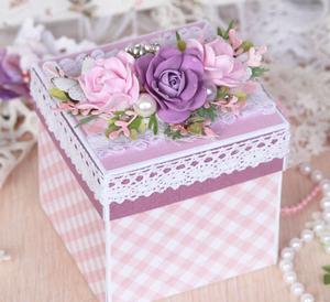 Designer Return Gift Organizer <b>Mini</b> Treasure Collection <b>Box</b> Festive Decorative Gift <b>Box</b> Classic Ornamental Keepsake Case Premium - Product Image 3