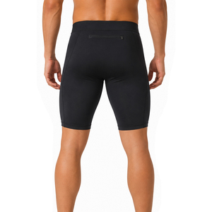 Pantalones cortos de compresión más vendidos con bolsillo, ropa interior deportiva Cool Dry, pantalones cortos de compresión para correr para hombre - Product Image 4