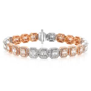 กำไลข้อมือฮิปฮอปประดับเพชรโมอิสซาไนต์แบบ Iced Out ขายดีที่สุด พร้อมเงินแท้ 925 สไตล์แร็ปเปอร์ สำหรับผู้ชาย จำหน่ายส่ง - Product Image 5