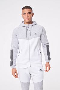 Unisex 100% algodón de alta calidad Jogging Track Sweat Suit personalizado impreso hombres pantalones de chándal con capucha conjunto de chándal - Product Image 2