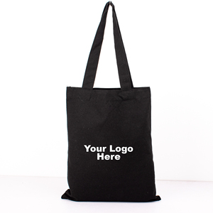 Bolsa de Mano de Lona de Algodón Lisa, con Logotipo Personalizado, Impresión Serigráfica, Bolsa de Compras, Venta al Por Mayor, Hecha a Mano, Reutilizable, Bolsa de Hombro para Libros - Product Image 4