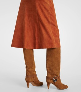 Fashion Genuine Leather A Line Skirt for Women Custom Luxury Soft Comfortable Stylish OEM ODM Bulk Order Sample Service - Product Image 2