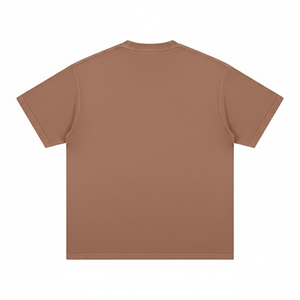 เสื้อยืดคอกลมผ้าฝ้าย/ใยไผ่คุณภาพสูง ย้อมสีแบบย้อมเส้นด้าย ระบายอากาศได้ดี เป็นมิตรกับสิ่งแวดล้อม ขายดี - Product Image 4