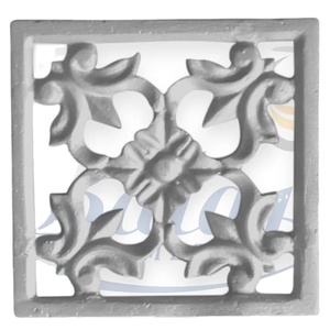 Piezas de hierro fundido industrial de alta resistencia para puertas de jardín, moldeadas en arena, con acabado súper arenado y pulido a alto brillo. - Product Image 1