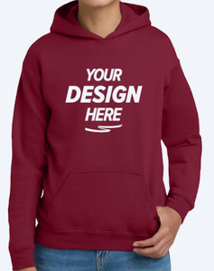 Sweat à capuche épais pour homme avec poche brodée personnalisée, coupe oversize, en molleton épais, épaules tombantes, en coton French Terry, fabrication usine - Product Image 2