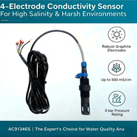 Sonde numérique EC haute performance à 4 électrodes RS485 pour la surveillance de l'eau environnementale