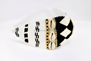 Serre-tête Fille Fait Main Rose Licorne Brodé Arc-en-ciel Perlé Fantaisie Large Imperméable Style Américain Vintage Accessoires Cheveux Enfants - Product Image 6