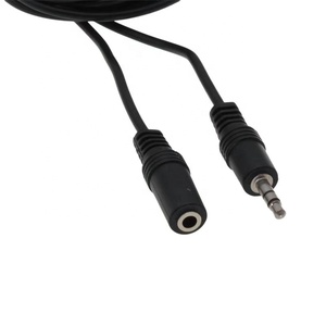 OEM nóng bán niken mạ AUX cáp <span class=keywords><strong>jack</strong></span> 3.5mm âm thanh mở rộng cáp nam nữ Tương thích với máy tính bảng. - Product Image 3