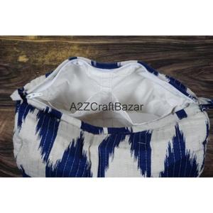 Juego de Bolsas de Viaje Organizadoras de Cosméticos con Cierre y Borlas de Algodón Duradero, Ecológicas, Reutilizables, de Gran Tamaño, para Guardar Maquillaje - Product Image 5