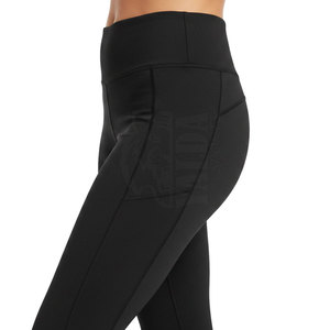 <b>High</b> Quality Wholesale Solid Elastic <b>Waist</b> <b>Hot</b> Sale Yoga Leggings Latest Design Reasonable Price Quick Dry <b>Pants</b> - Product Image 6