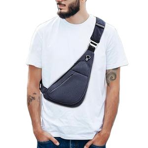 New Fashion Men Business Chest <b>Bags</b> Genuine Leather Casual Crossbody Shoulder <b>Bag</b> Outdoor Travel <b>Waterproof</b> Sling Eco-friendly - Product Image 3