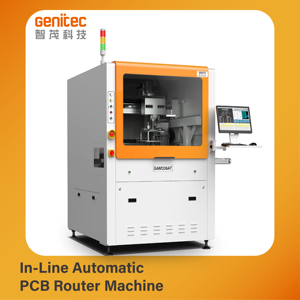 เครื่องถอดแผงวงจรพิมพ์ GAM336AL GENITEC สภาพใหม่ พร้อมมอเตอร์หลัก ชิ้นส่วน PLC รับประกัน 1 ปี สำหรับโรงงานผลิต SMT - Product Image 2