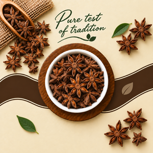 Anís estrellado vietnamita entero, especias secas de primera calidad, anís estrellado natural, condimento aromático para cocinar alimentos - Product Image 1