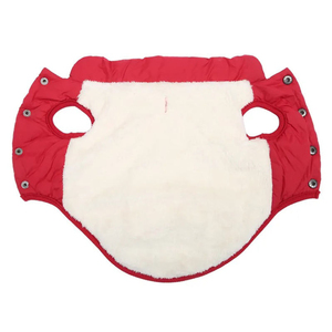 Winter Warm <b>Dog</b> Puffer Vest Jacket Fleece Lined Quilted Coat for Small Medium <b>Dogs</b> Windproof Snap <b>Button</b> Zip Closure Multi-Color - Product Image 2