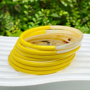 Brazalete de color de cuerno natural de excelente diseño con joyería de cuerno de búfalo y buey para Bodas de Falak World Export - Product Image 5