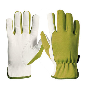 Soft and Comfortable Goat Grain Leather Mechanic Assembly <b>Gloves</b> Industrial Safety Hand Protection for Gardening - Product Image 5