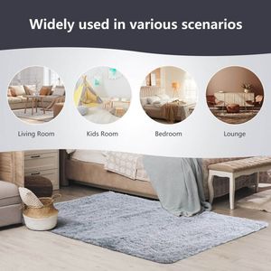 Set di tappeti morbidi rettangolari 5X7 piedi per soggiorno e camera da letto - Product Image 6