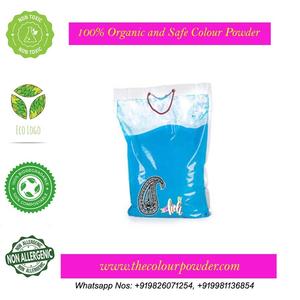 Polvo de color Holi Biodegradable Ecológico Hecho a mano Impermeable Colores personalizados Seguro para la piel Uso en exteriores Precio de fábrica - Product Image 3