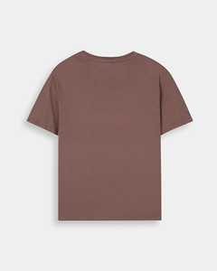 New Arrival Custom Sustainable and Durable Low Price Cotton Tshirt for <b>Men</b> <b>Brown</b> Short Sleeve <b>T</b>-<b>Shirt</b> Manufacturer For Pakistan - Product Image 2