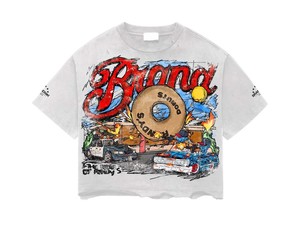 T-shirt homme tendance 2026, coupe oversize, manches courtes, style hip-hop vintage, imprimé graphique gothique noir sur tissu 100% coton tissé - Product Image 6