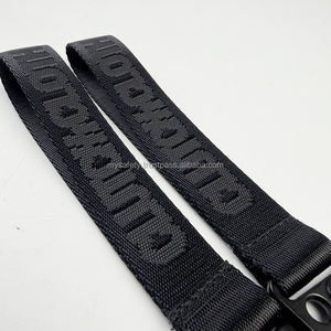 Lanière tissée jacquard personnalisée de qualité supérieure, bracelet, sangle de poignet, porte-clés, mousqueton en alliage de zinc robuste, style sportif, mousqueton de marque - Product Image 1