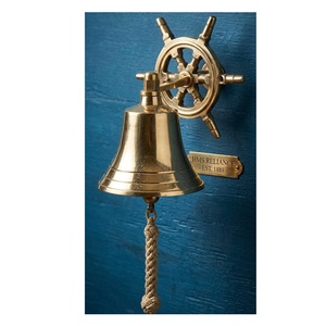 Campana Náutica para Decoración Costera, Ideal para Áreas de Presentación Oceánica, Coleccionistas Marinos y Conceptos de Estilo Decorativo Costero - Product Image 1