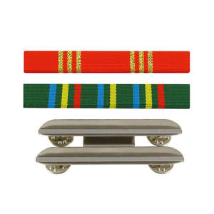 Medalla de aleación personalizada Honor Factory con cinta, pin de medalla cruz de hierro 2D 3D, broche de metal chapado, barra para uniforme ceremonial No. - Product Image 4