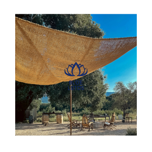 MÁS VENDIDO Vela de Sombra de Fibra de Coco Natural, Construcción Sostenible para Cubiertas Exteriores - Product Image 1