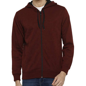 Vêtements de mode décontractés pour hommes, sweats à capuche très demandés avec fermeture éclair, coutures renforcées, impression personnalisée - Product Image 4
